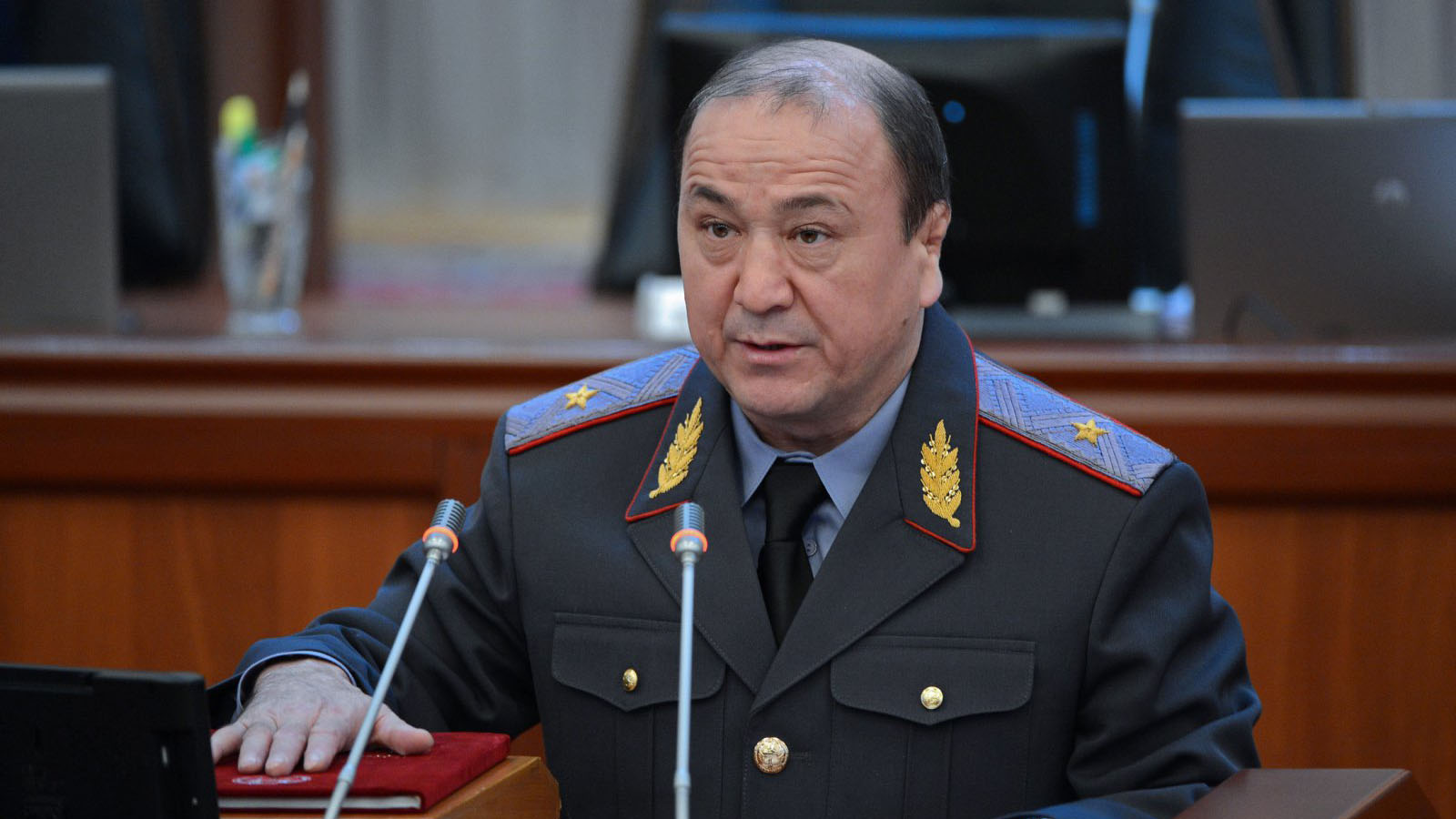 Мелис Турганбаев,  Қирғизистон собиқ ички ишлар министри