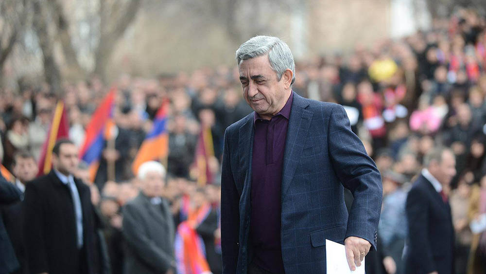 Президент Серж Саргсян. Сурат: novostnik.ru